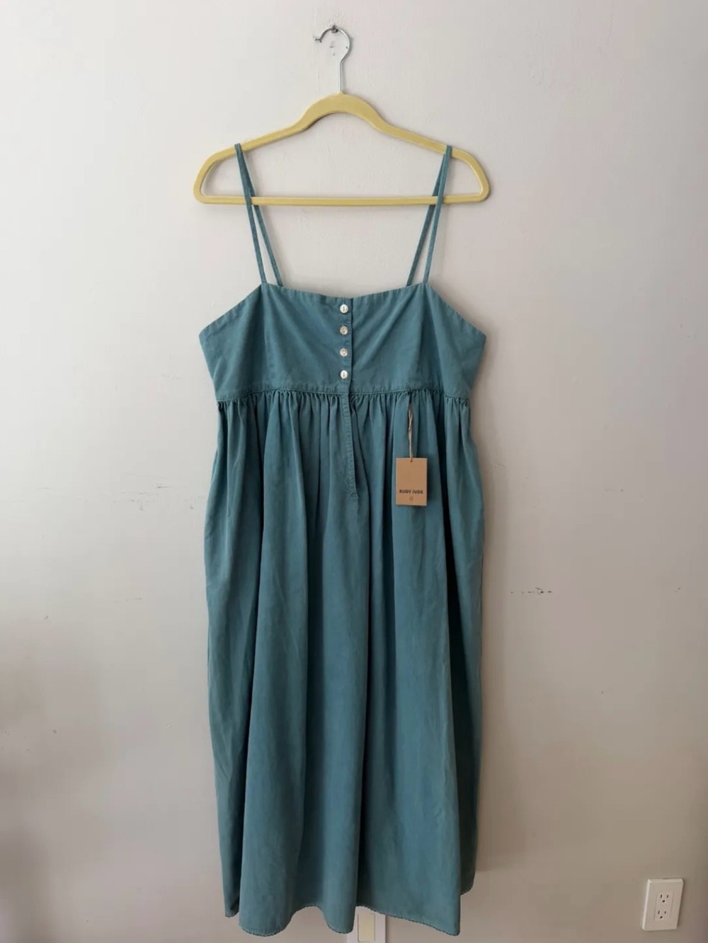 NWT RUDY JUDE BONNIE DRESS in Sea Blue XL